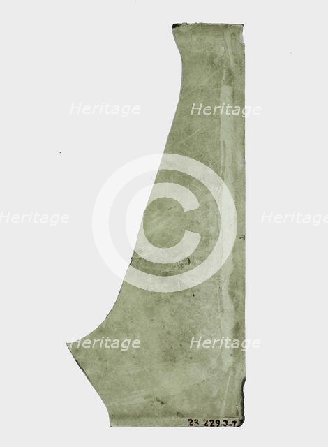 Glass Fragment, French, 1775. Creator: Unknown.