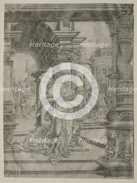 Death of Lucretia. Creator: Frans Crabbe van Esplegem (Flemish, c. 1480-1552).