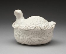 Tureen, Worcester, c. 1760. Creator: Royal Worcester.