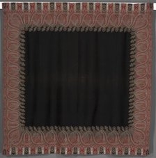 Square Shawl, c. 1870s. Creator: Unknown.