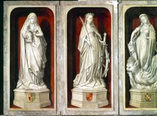 Marble altarpieces of saints. Artist: Unknown