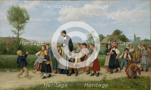 The Sunday School Walk, 1872.