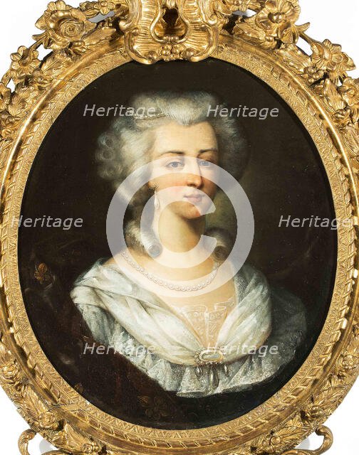 Portrait of Queen Marie Antoinette of France (1755-1793), Late 18th cent.. Creator: Anonymous.