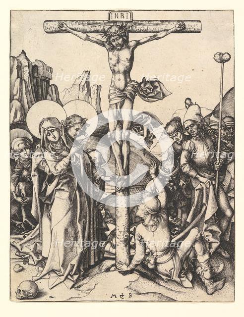 Crucifixion, ca. 1435-1491. Creator: Martin Schongauer.
