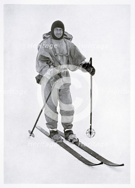 Captain Scott, British polar explorer, in the Antarctic, 1911. Artist: Herbert Ponting