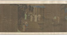 Scenes from the Lives of Famous Men (part 2), Ming dynasty, 16th-17th century. Creator: Unknown.