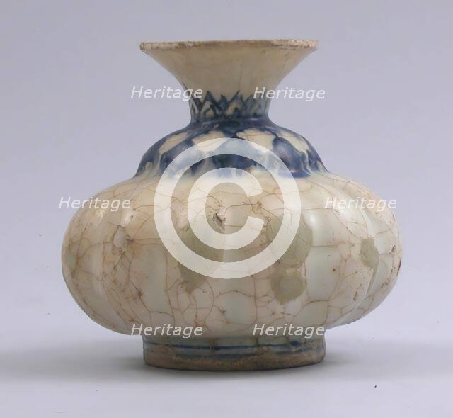 Bottle, Iran, 17th century. Creator: Unknown.