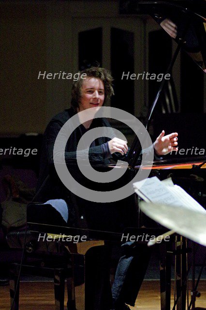 Michael Wollny, Watermill Jazz Club, Dorking, Surrey, 2014.  Artist: Brian O'Connor.