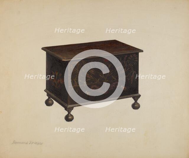 Chest, c. 1938. Creator: Bernard Krieger.