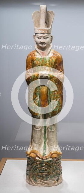 Civil Official (Wenguan), Tang dynasty (618-906), 8th century. Creator: Unknown.