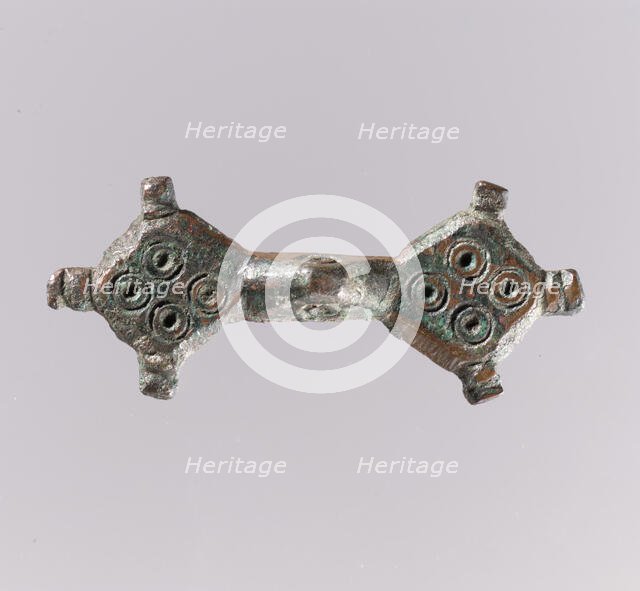 Equal-Arm Brooch, Frankish, ca. 650-750. Creator: Unknown.