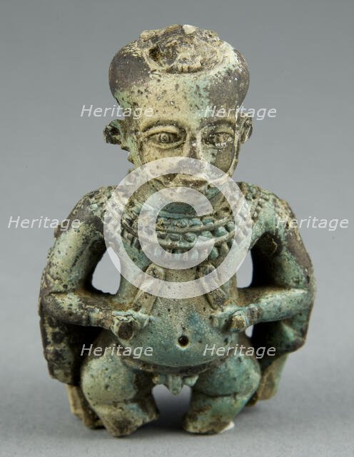 Amulet of Pataikos, Egypt, Third Intermediate Period, Dynasties 21-25 (about 1069-664 BCE). Creator: Unknown.