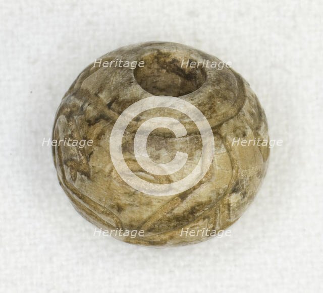 Bead with Cartouche of Amenemhat, Egypt, Middle Kingdom, Dynasty 12 (about 1985-1773 BCE). Creator: Unknown.