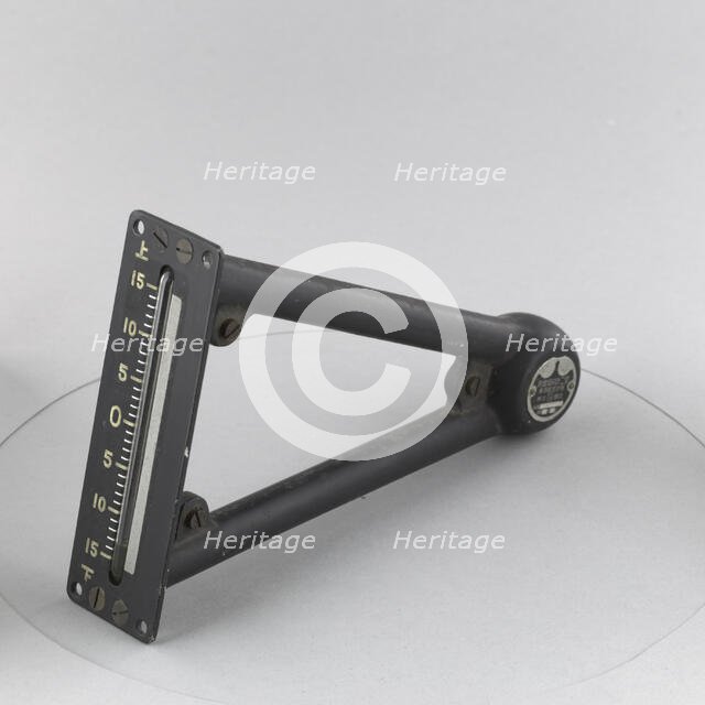 Inclinometer, Japanese Navy, Model-2. Creator: Tokyo Aeronautical Instruments Company.