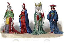 French costume: Charles V, Charles VI, (1882). Artist: Unknown