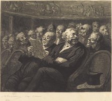 Les Fauteuils d'orchestre, 1878. Creator: Auguste Lepere.