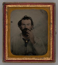 Untitled (Portrait of a Man), 1865. Creator: Unknown.