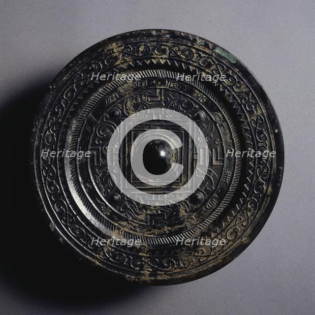 TLV Mirror, early 1st Century - early 3rd Century. Creator: Unknown.