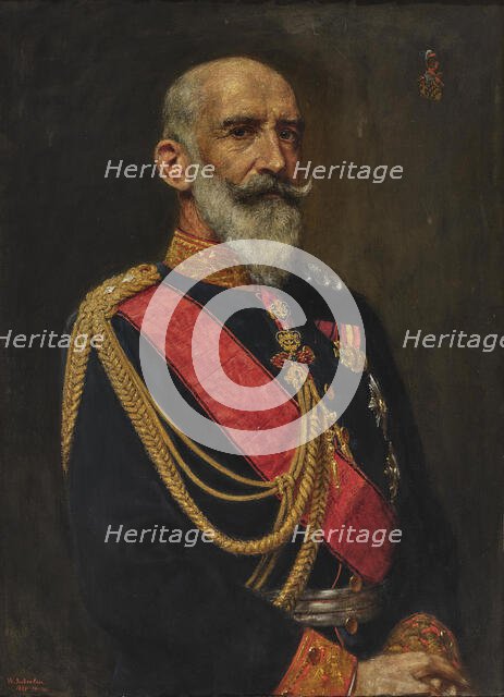 Portrait of Duke Philipp of Württemberg (1838-1917). Creator: Auberlen, Wilhelm (1860-1948).