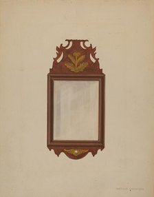 Mirror, c. 1936. Creator: Arthur Johnson.