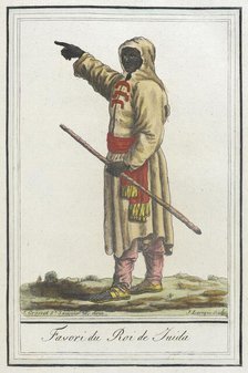 Costumes de Différents Pays, 'Favori du Roi de Guida', c1797. Creator: Jacques Grasset de Saint-Sauveur.