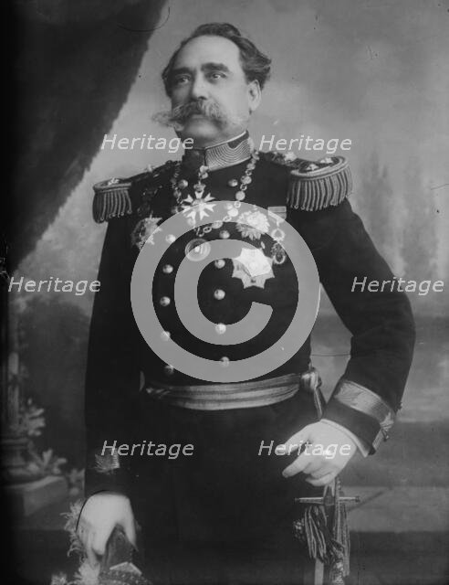 Gen. Machado of Portugal, in uniform, 1915. Creator: Bain News Service.