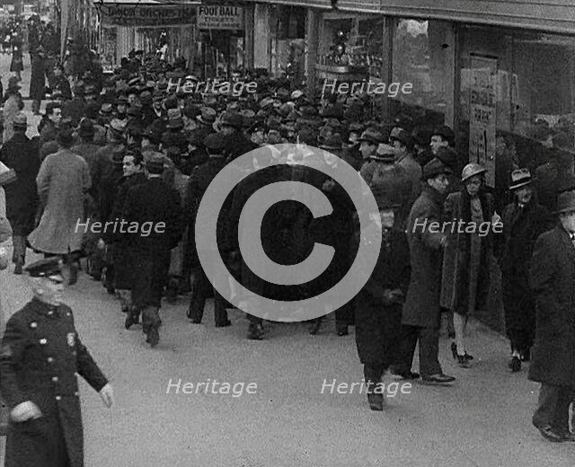 American Civilians Practising for Air Raids, 1942. Creator: British Pathe Ltd.