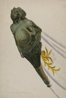 Figurehead, 1935/1942. Creator: John W Kelleher.