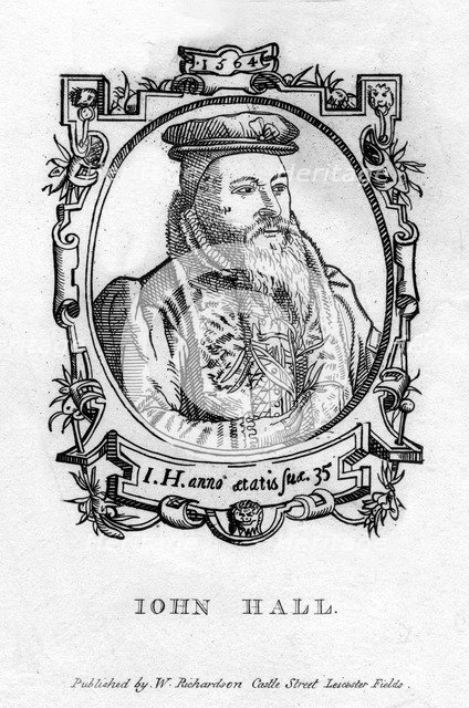 John Hall (c1575-1635), English physician. Artist: Unknown