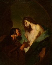 Christ and Doubting Thomas, 1755-1757. Creator: Franz Anton Maulbertsch.