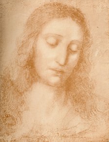 'Head of the Redeemer', c15th century, (1932). Artist: Leonardo da Vinci.