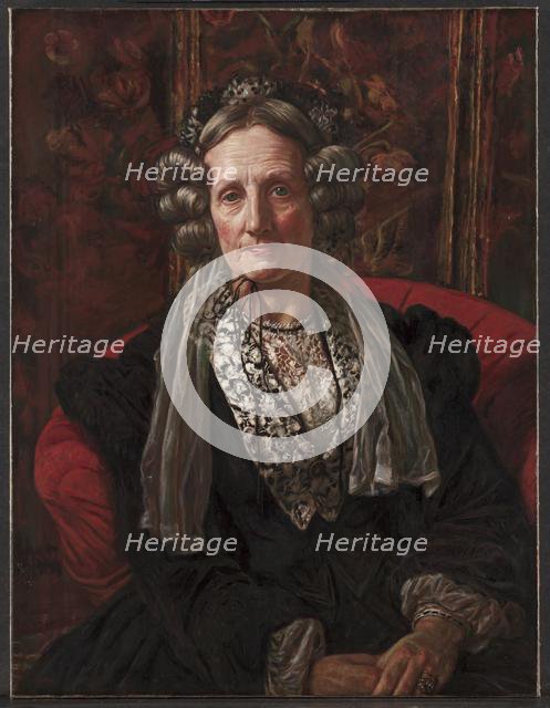 Mrs. George Waugh, 1868. Creator: William Holman Hunt (British, 1827-1910).