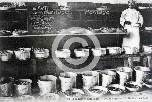 French Foreign Legion, Sidi Bel Abbes, Algeria, 1910.  Artist: J Geiser