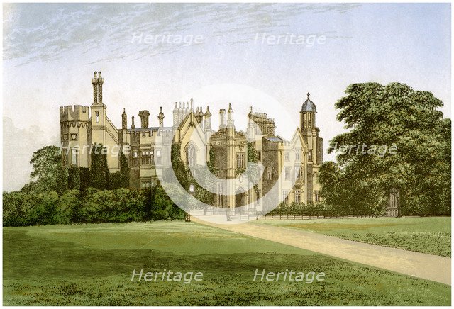 Danbury Palace, Essex, home of the Bishop of Rochester, c1880. Artist: Unknown