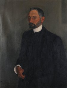 Portrait of Miguel de Unamuno (1864-1936), 1905. Creator: Losada, Manuel (1865-1949).