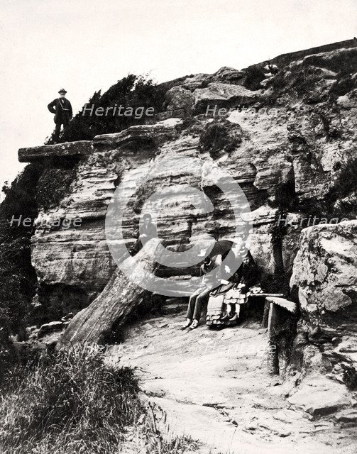 Lovers Seat, Fairlight, Hastings, Sussex, c1900. Artist: Unknown