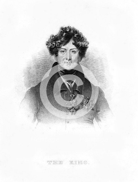 George IV, King of the United Kingdom and Hanover, 19th century. Artist: Unknown