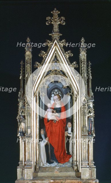 'Virgin and Child, St Ursula Shrine', 1489. Artist: Hans Memling