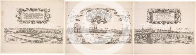 Panoramic View of Nuremberg, 1552. Creator: Hanns Lautensack (German, 1524-1566).