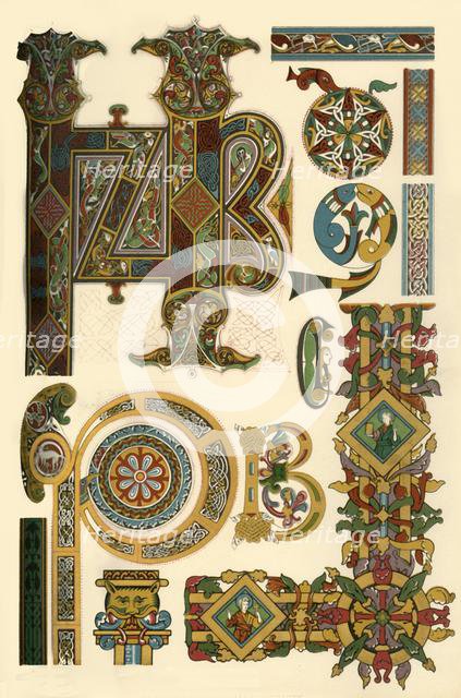 Celtic illuminated manuscripts, (1898). Creator: Unknown.