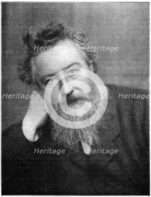 William Morris (1834-1996), English artist and writer, 1930s.Artist: Frederick Hollyer