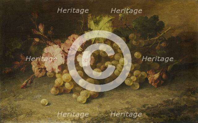 Still Life with Grapes, c.1880-c.1896. Creator: Marguerite Roosenboom.