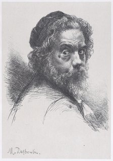 Portrait of the artist, 1894. Creator: Marcellin-Gilbert Desboutin.
