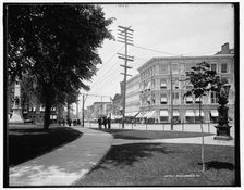 Main St., Binghamton, N.Y., between 1890 and 1901. Creator: Unknown.