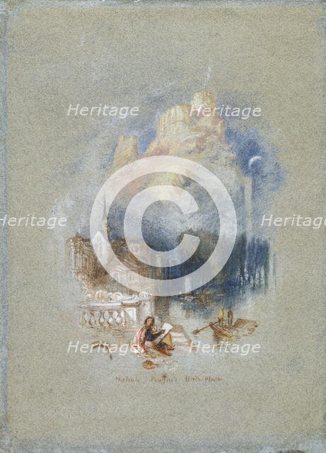 Nicholas Poussin's Birthplace, 1832. Creator: JMW Turner.