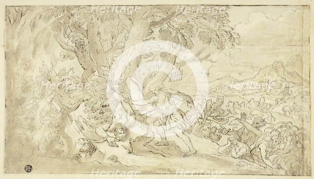 Apollo Flaying Marsyas, n.d. Creator: Unknown.