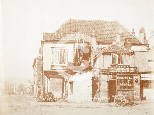 Corn Exchange, Bristol, Printed 1849 circa. Creator: Hugh Owen.