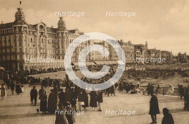 'The Esplanade (seen from the Kursaal)',  c1928. Artist: Unknown.