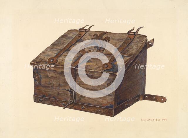 Conestoga Tool Box, c. 1939. Creator: Samuel W. Ford.