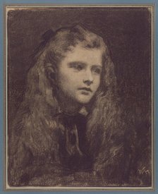Girl, c1872. Creator: William Morris Hunt.
